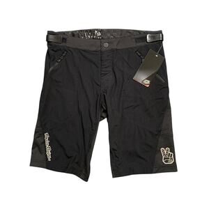 Troy Lee Designs Shorts Mens 36 Black Mountain Biking Skyline Air Short Shell